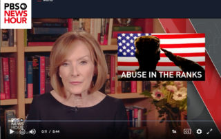 PBS News Hour coverage of Abuse in the Ranks